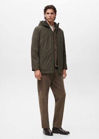 MANGO MAN Between-Seasons Parka 'Tervalo' in Green