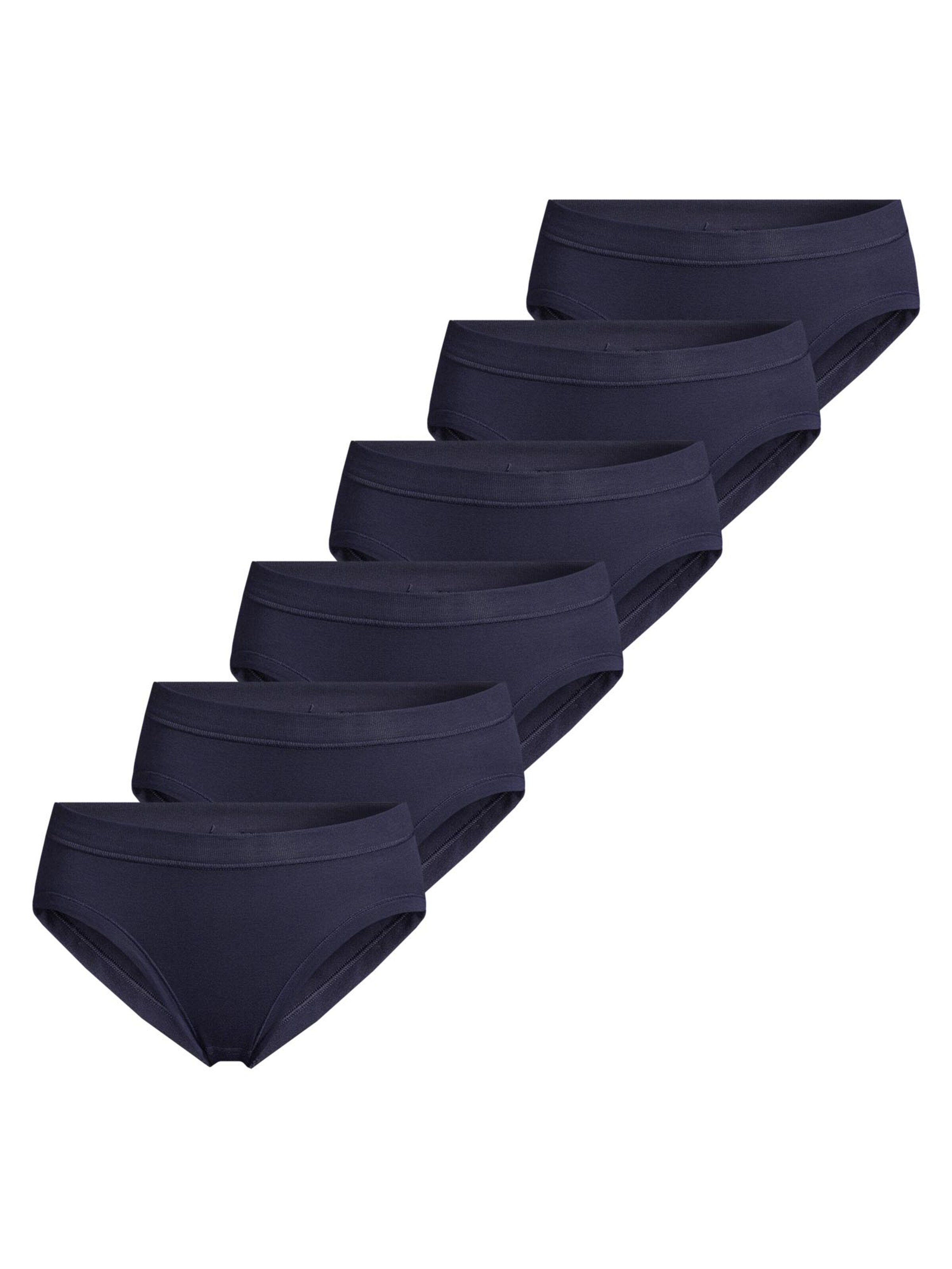 CON-TA Slip 'Feinripp' in Blue: front