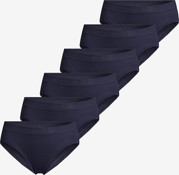 CON-TA Slip 'Feinripp' in Blue: front