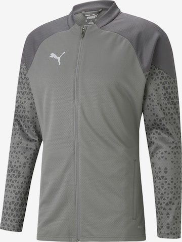 PUMA Training Jacket in Grey: front