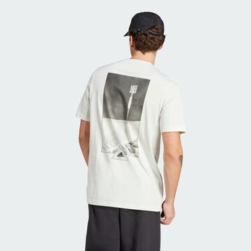 T-Shirt fonctionnel ' House of Tiro ' ADIDAS SPORTSWEAR en blanc