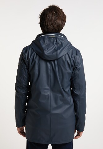 Schmuddelwedda Between-Seasons Parka in Blue