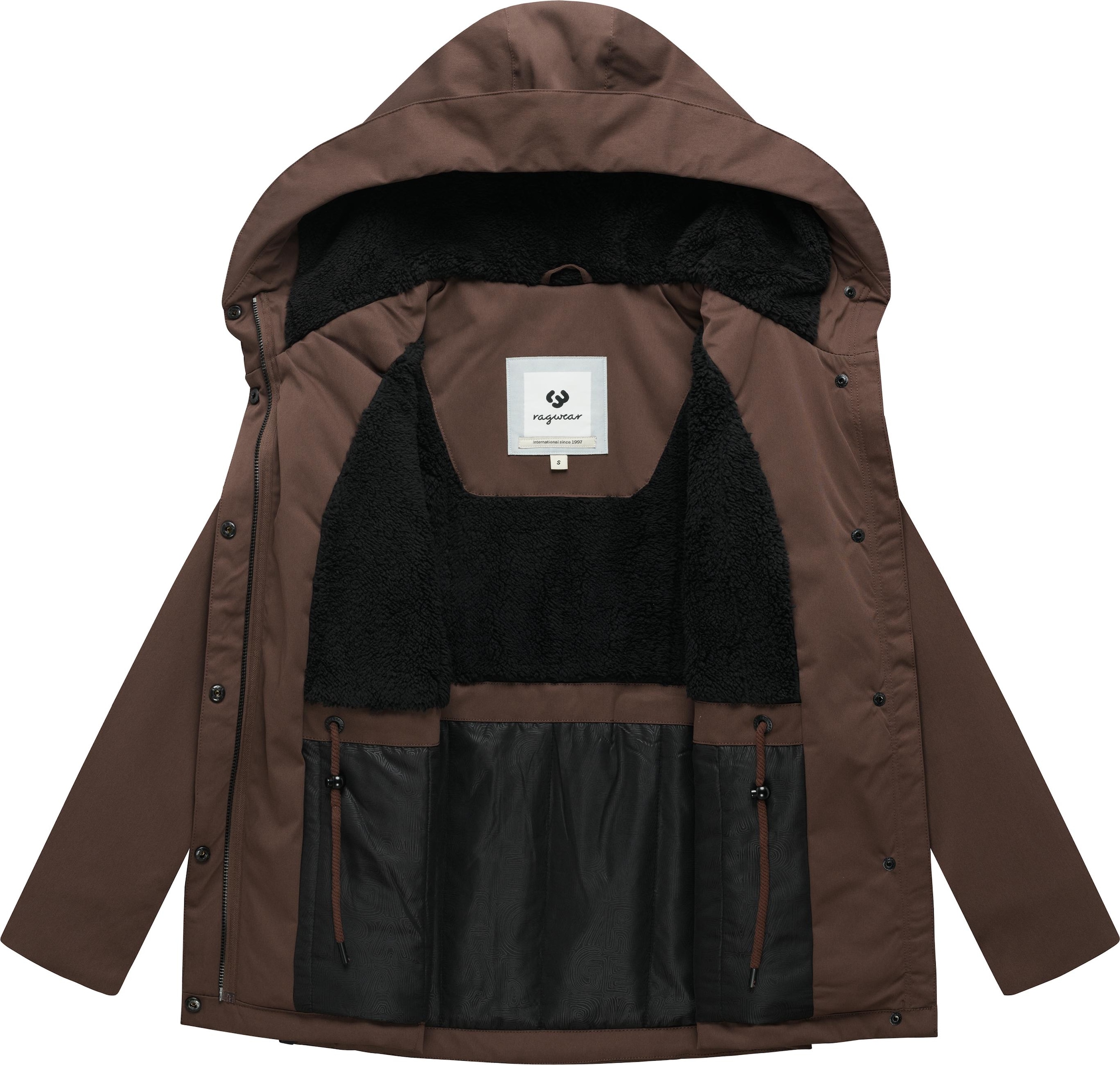 Giacca funzionale 'Padmini B Y' di Ragwear in marrone