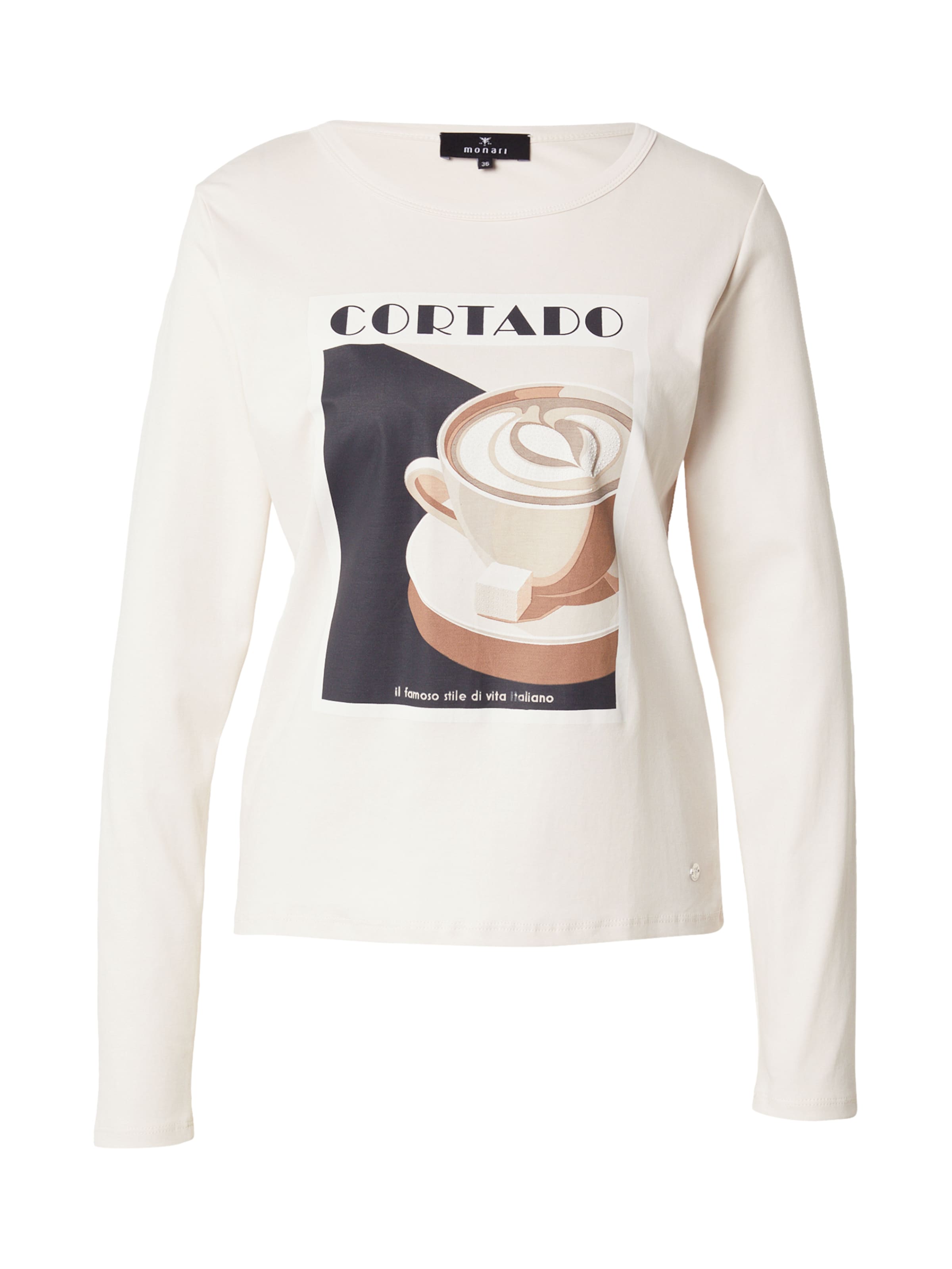 monari Shirt in Weiß: Vorderseite