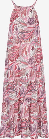 IZIA Zomerjurk 'Festival' in Rood: voorkant