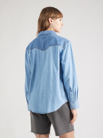 LEVI'S ® Blouse 'Teodora Western Shirt' in Blauw