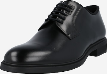 BOSS Black Обувки с връзки 'Firstclass' в черно: отпред