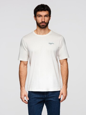 T-Shirt 'OM-TSPT-0258' Ombre en blanc : devant