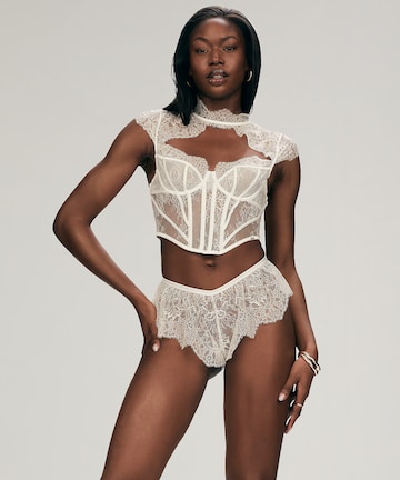 Shorty 'Camille' Hunkemöller en blanc