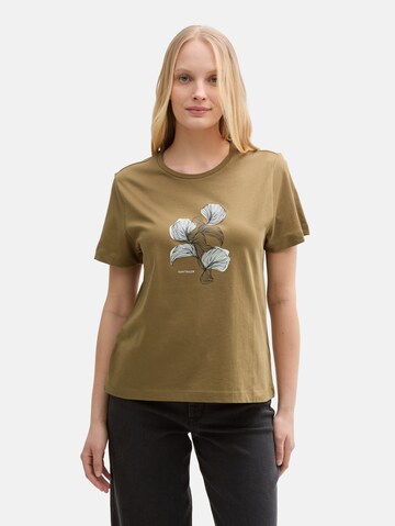 TOM TAILOR Shirt in Green: front