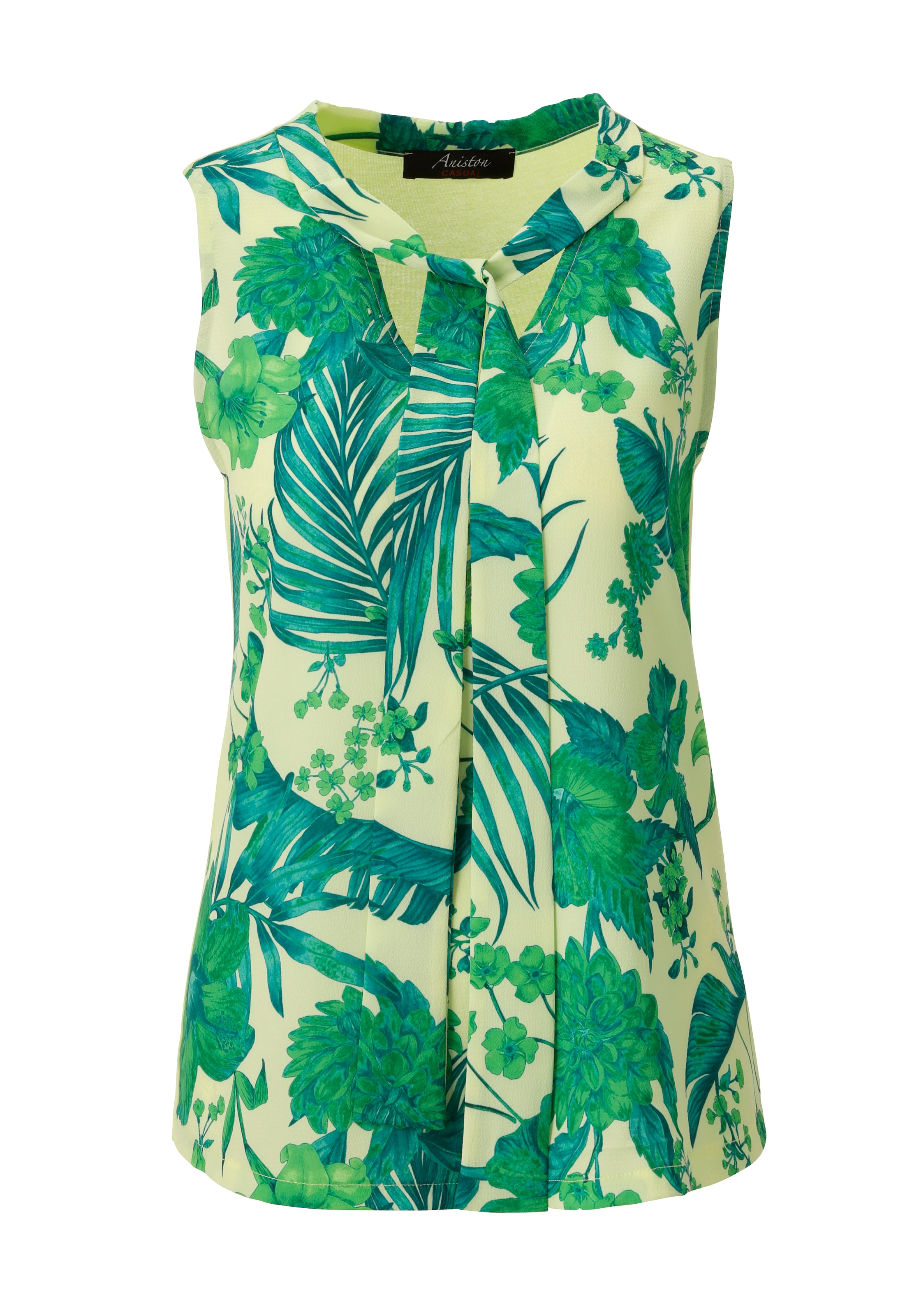 Aniston CASUAL Bluse in Grün: Vorderseite