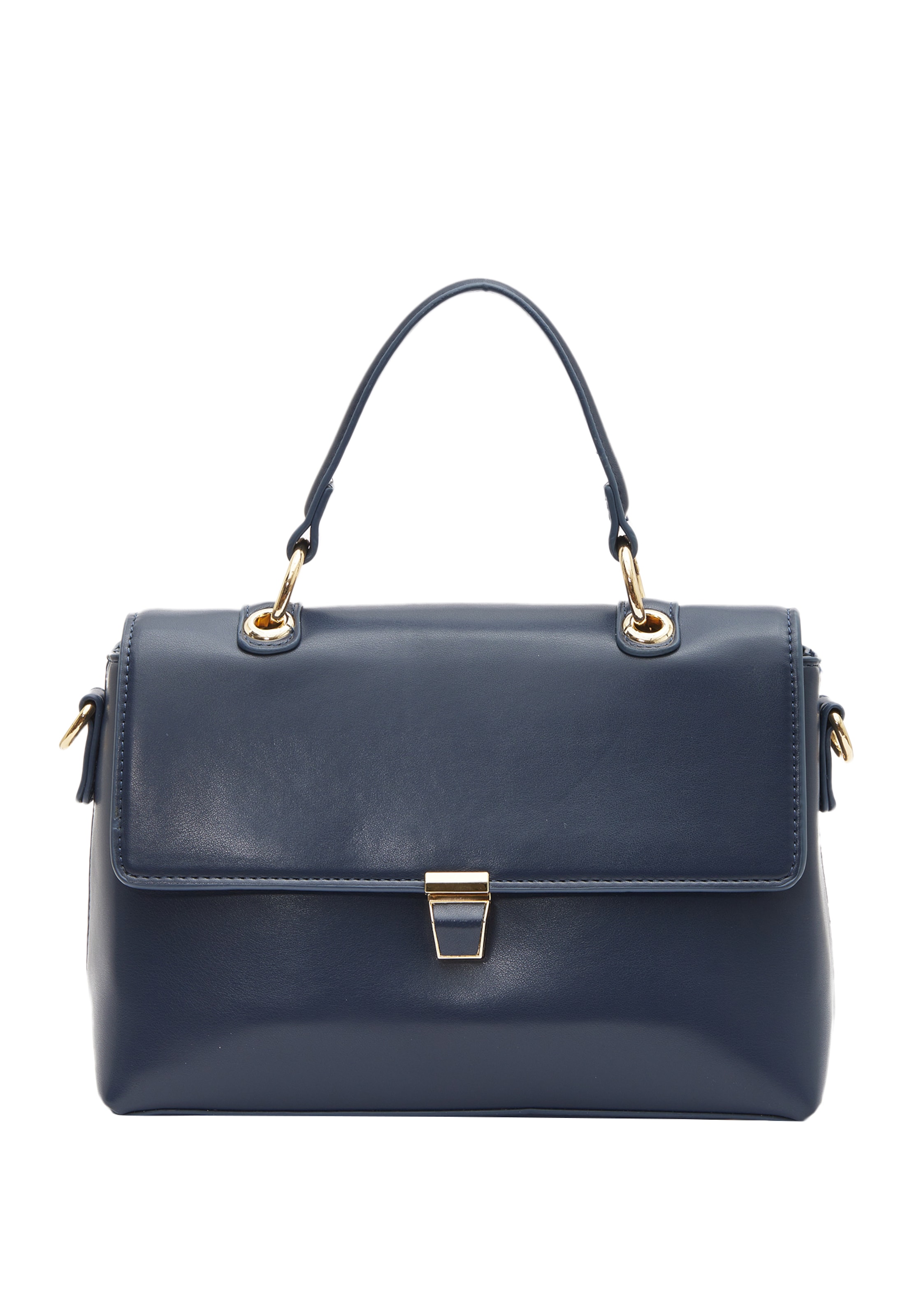 Usha - Bolso de mano en azul: frente