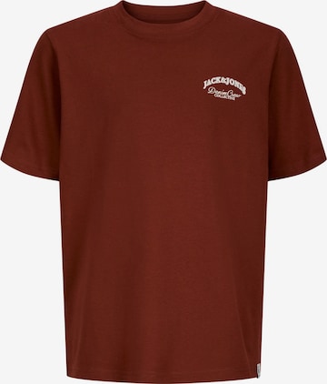 Maglietta 'JJEBRANDES' di Jack & Jones Junior in marrone: frontale