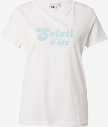 T-shirt 'CAMINO' ICHI en blanc : devant