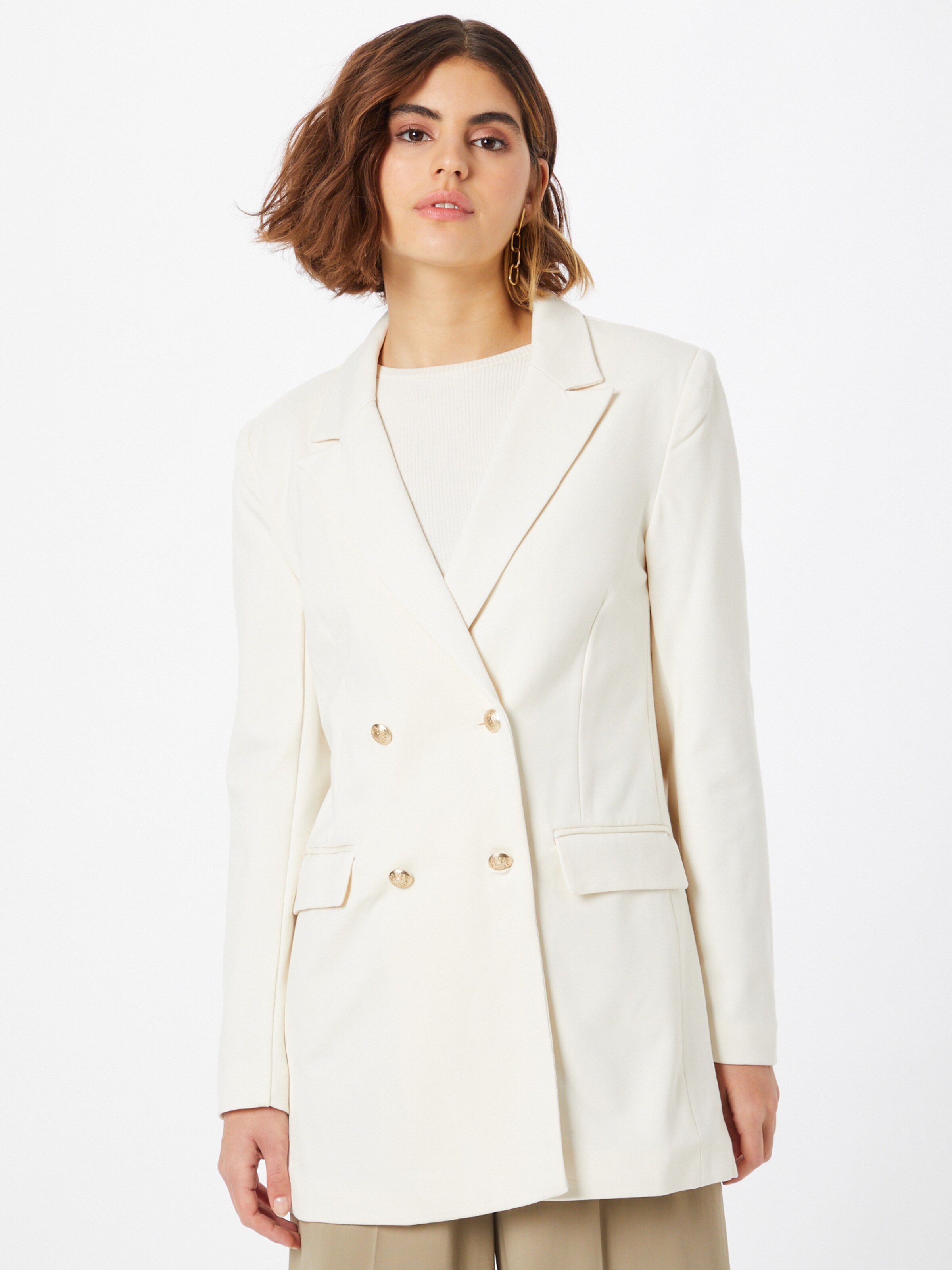 ONLY Blazer 'POPTRASH' in Ecru | ABOUT YOU