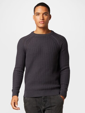 Sweater Grey in DENIM ABOUT Basalt YOU TOM | TAILOR