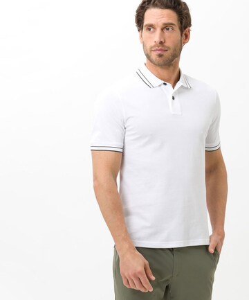 BRAX Poloshirt 'Liam' in Weiß: predná strana