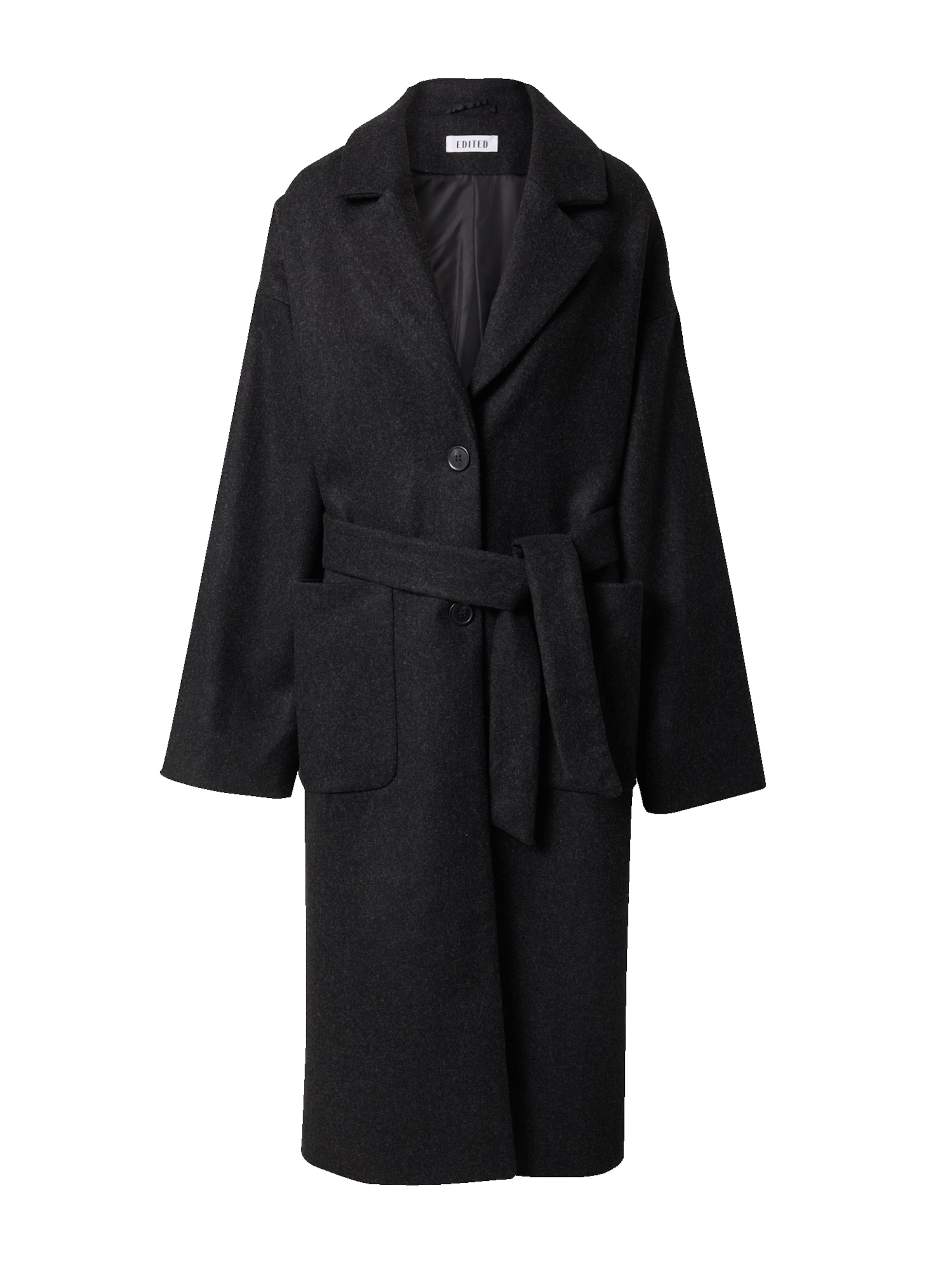 EDITED Övergångskappa 'Santo' i grå: framsida