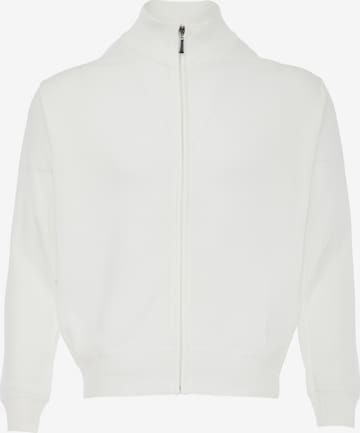 Cardigan CELOCIA en blanc : devant