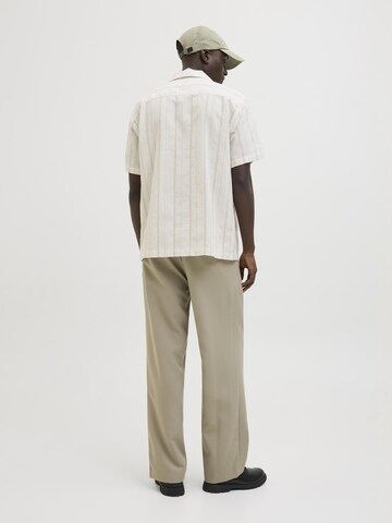 Coupe regular Chemise JACK & JONES en blanc