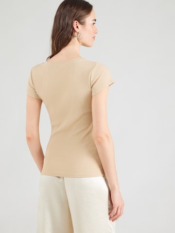 T-shirt GUESS en beige