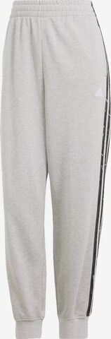 Tapered Pantaloni sport 'Essentials' de la ADIDAS SPORTSWEAR pe gri: față