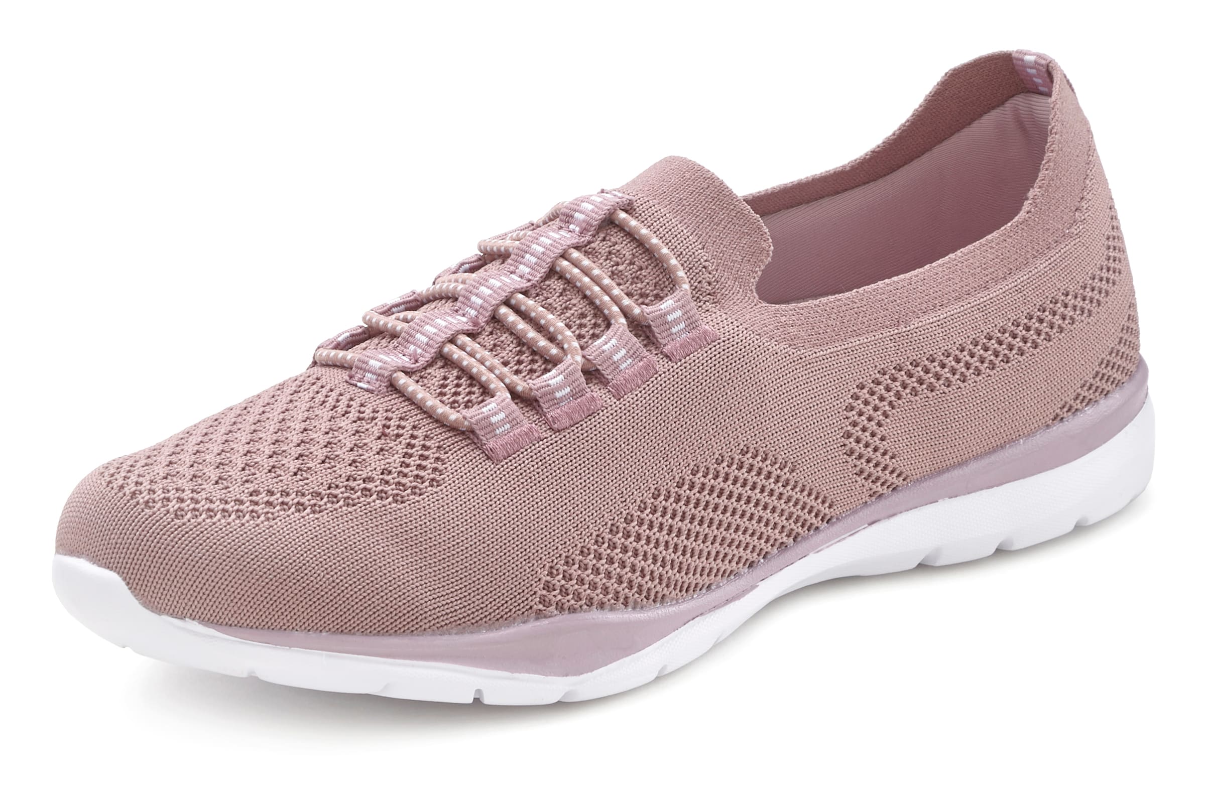 LASCANA Slip on boty – pink: přední strana