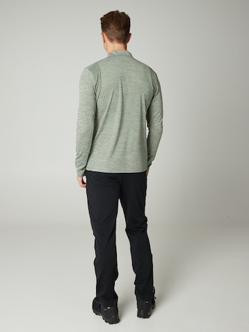 PROTEST Sports sweatshirt 'PRTSTRAYED' in Green