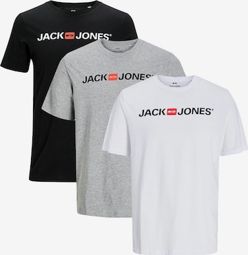 JACK & JONES Shirt 'Basic' in Weiß: Vorderseite