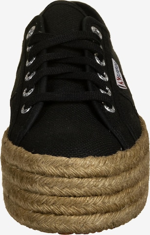 Sneaker low de la SUPERGA pe negru