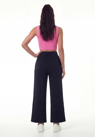 MIMO Wide leg Trousers in Blue