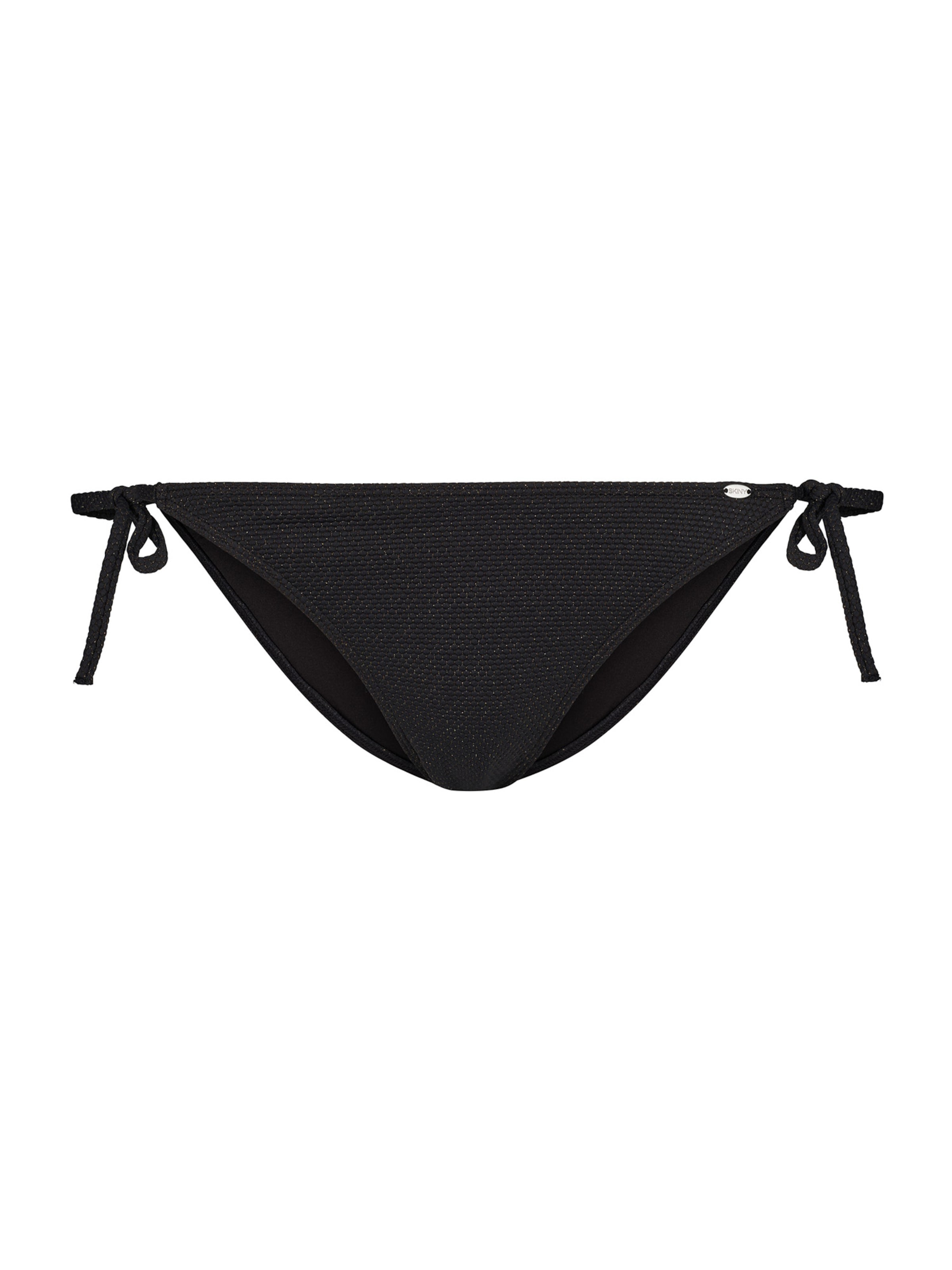 Slip bikini di Skiny in nero: frontale