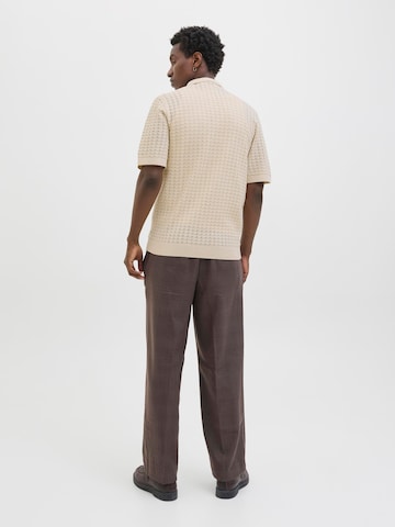 JACK & JONES Regular fit Overhemd in Beige