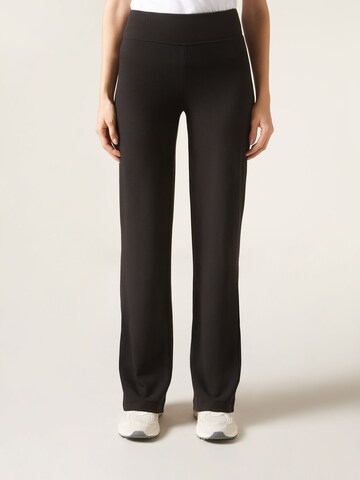 CALZEDONIA Wide leg Pants in Black