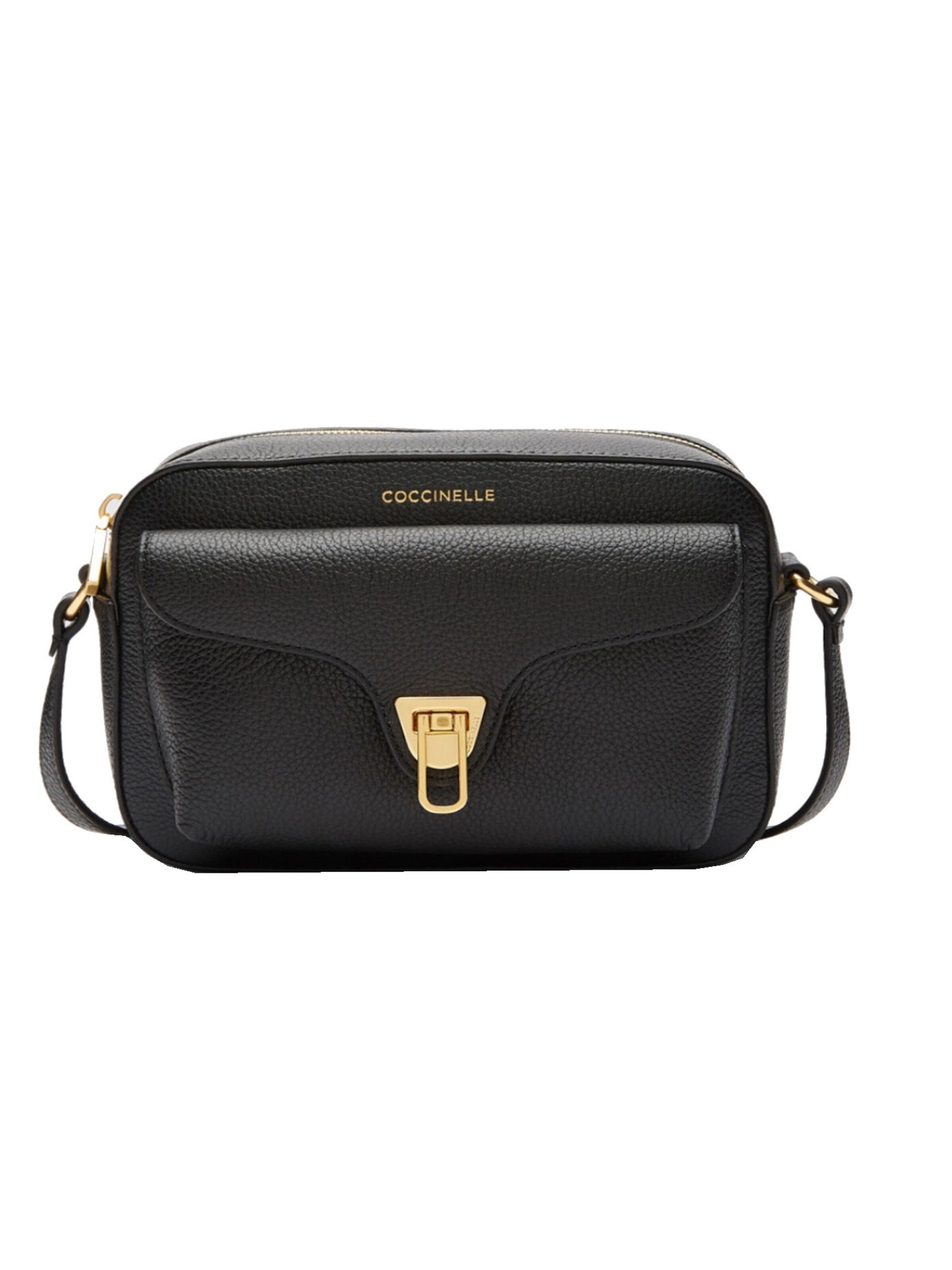 Coccinelle Schultertasche 'E1MF6150201'‌‌‌‌‌‌‌‌‌‌ in Schwarz: Vorderseite