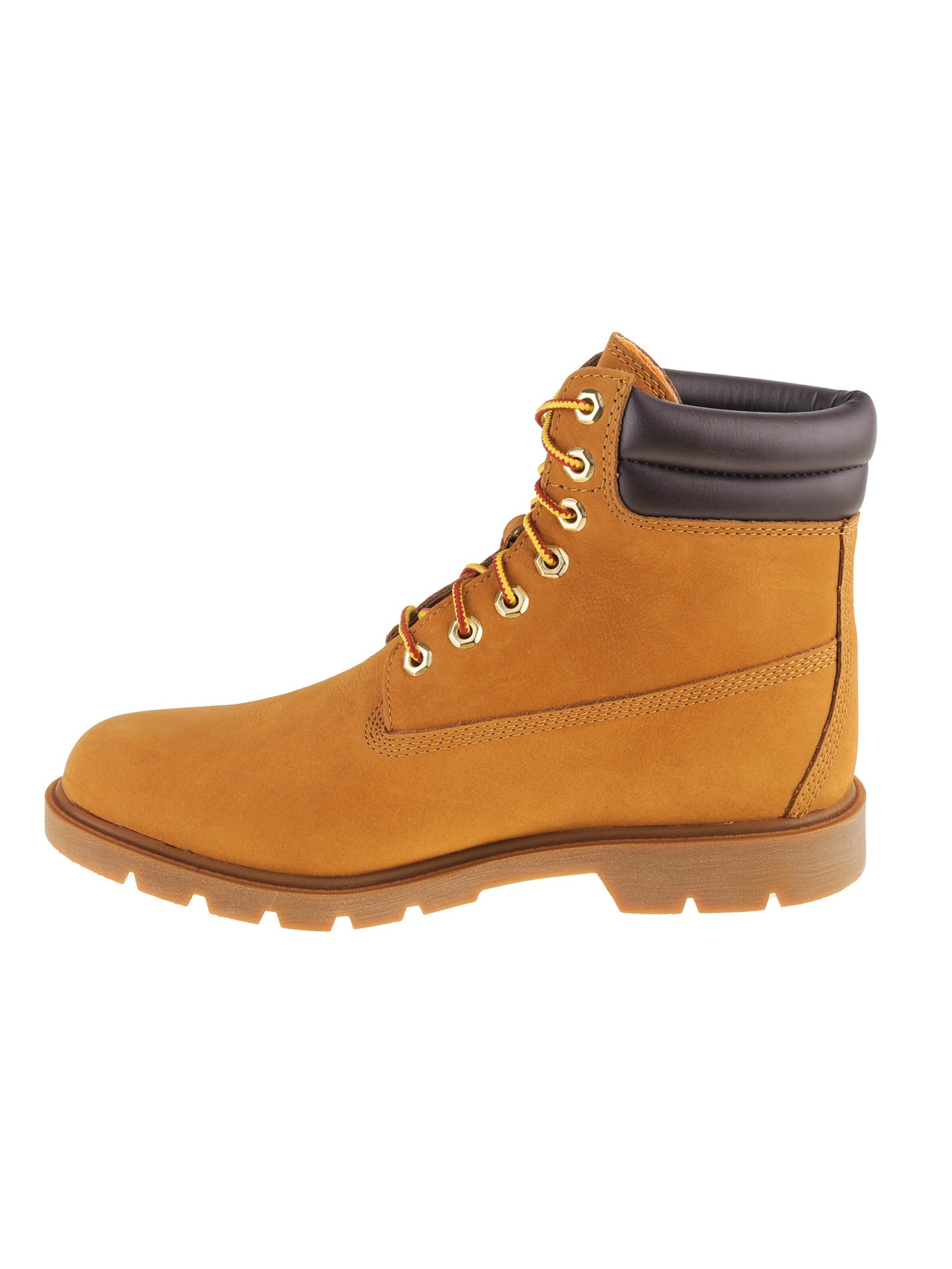 TIMBERLAND Lace-Up Boots '6 In Basic Boot' in Yellow