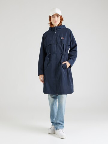 Tommy Jeans Демисезонная парка 'CHICAGO' в Синий: спереди
