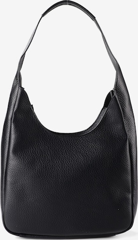 TOM TAILOR Schoudertas 'Analisa' in Zwart: voorkant