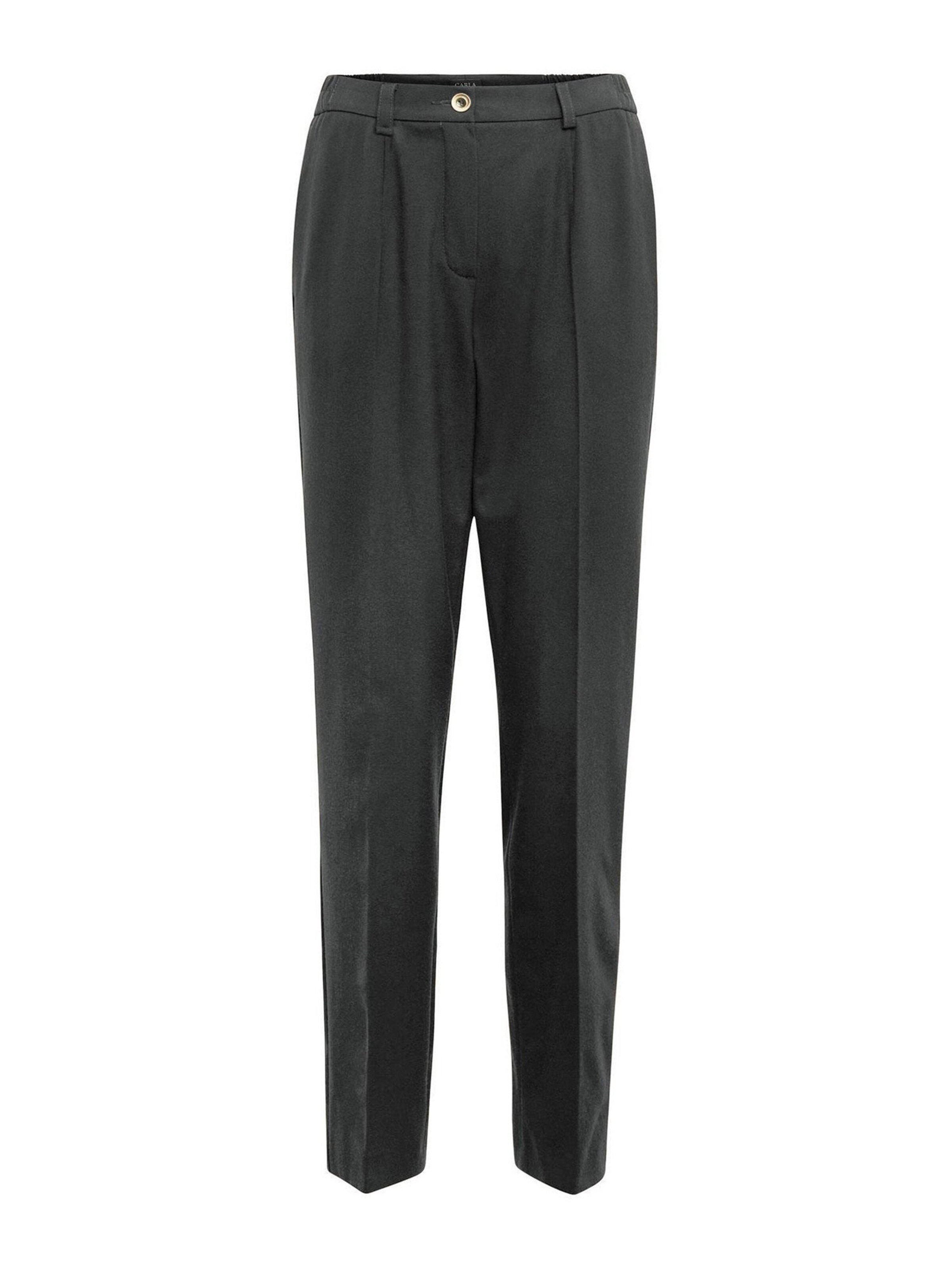 Goldner Regular Pantalon in Grijs: voorkant
