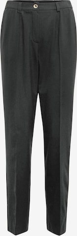 Goldner Trousers with creases in Grey: front