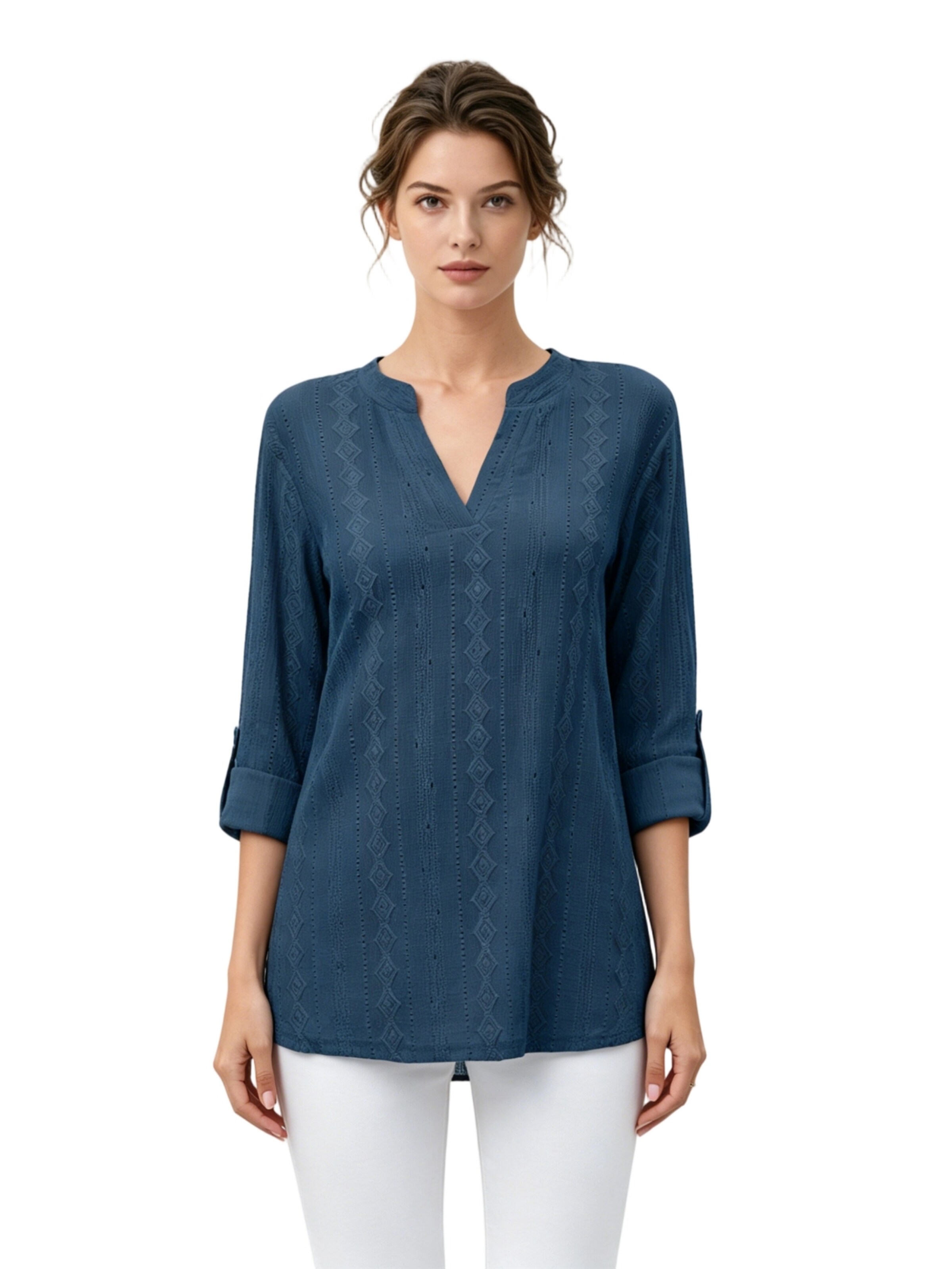Yesfashion Bluse‌‌‌‌‌‌‌‌‌ in Blau