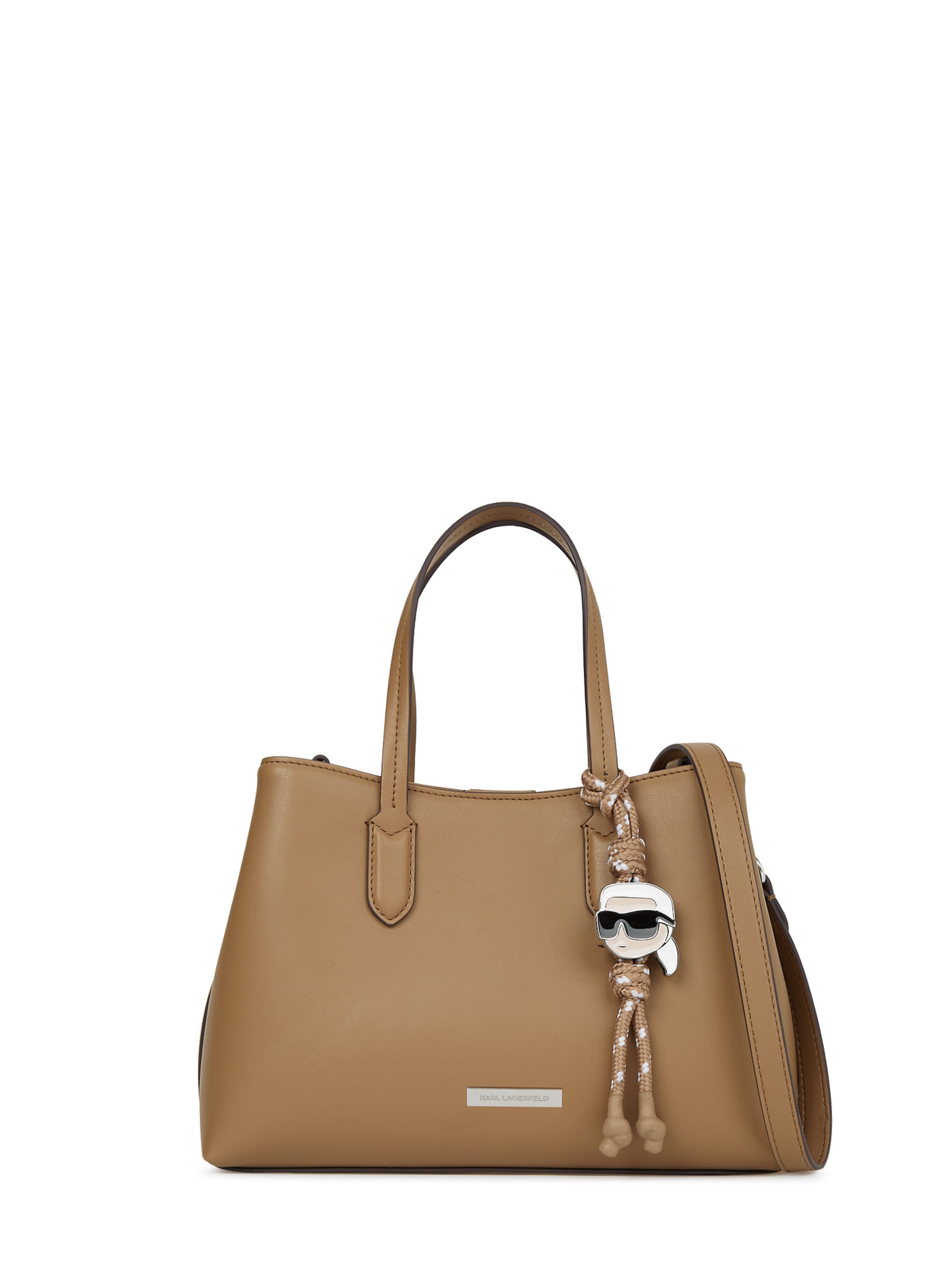 Karl Lagerfeld Handbag in Brown: front