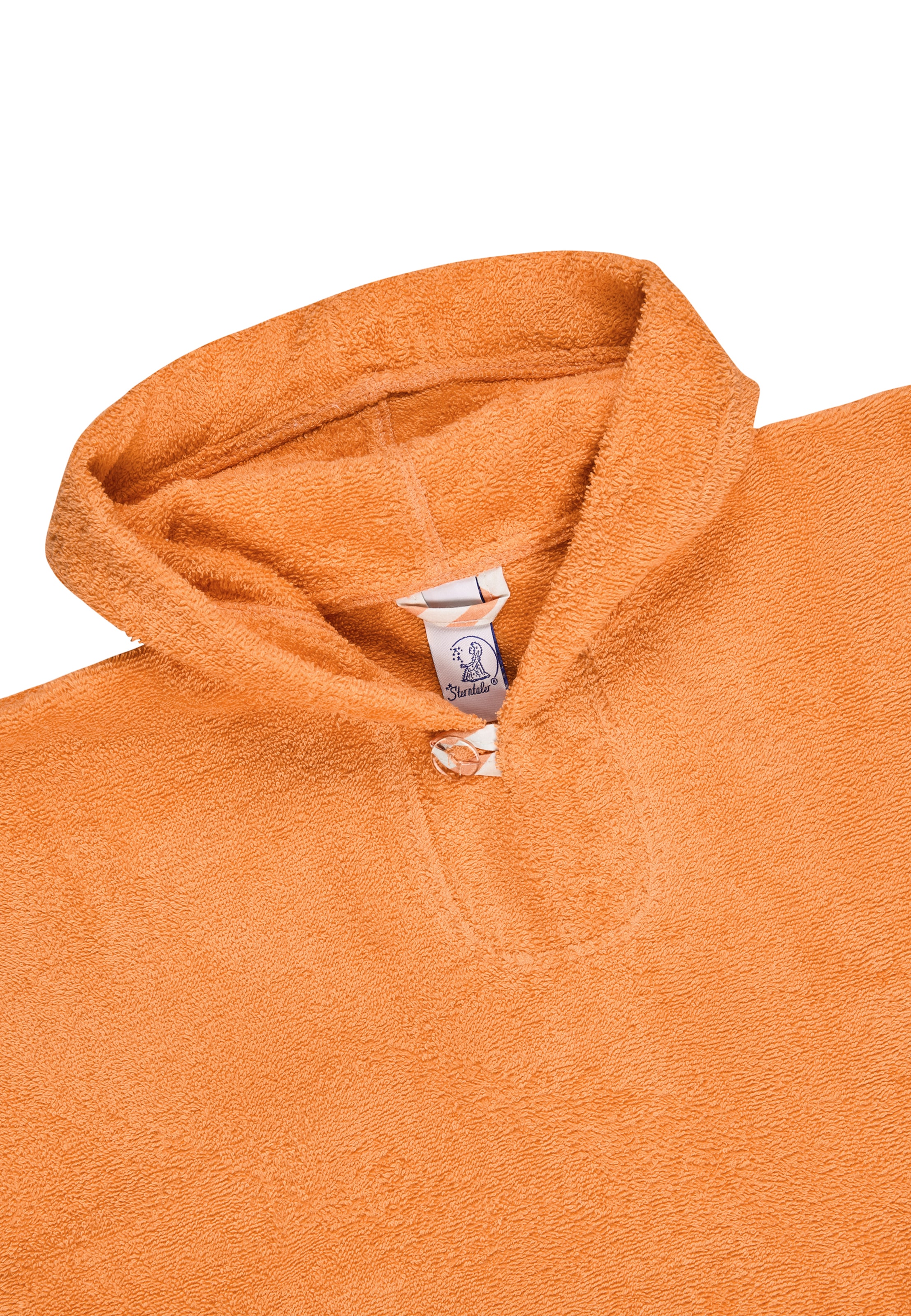 STERNTALER Bathrobe 'BÄR Bo' in Orange