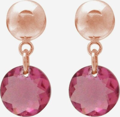 Gemshine Oorbellen in de kleur Rosa, Productweergave