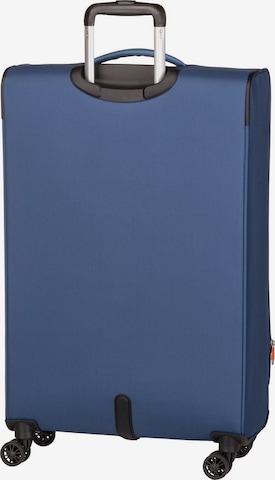 American Tourister Cart ' Pulsonic Spinner 80 EXP ' in Blue