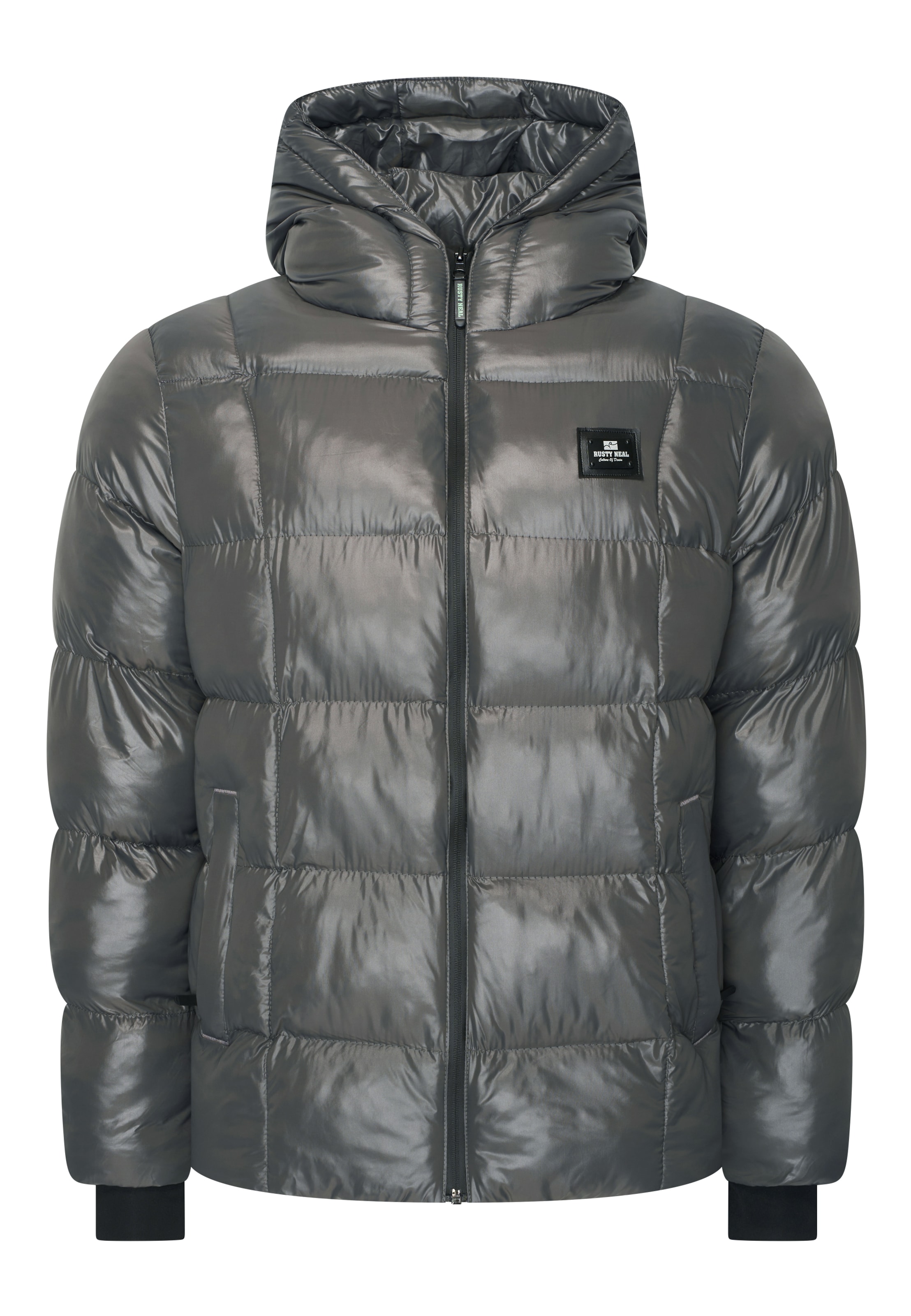 Rusty Neal Steppjacke in L in anthrazit, Produktansicht