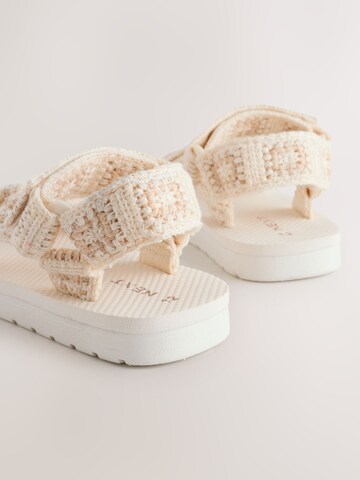 Next Sandal in Beige