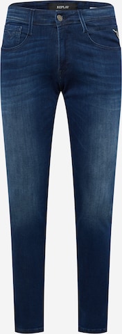 REPLAY Skinny Jeans 'ANBASS' in Blue: front