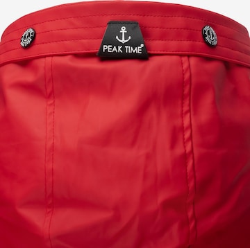 Peak Time Raincoat 'L60042' in Red