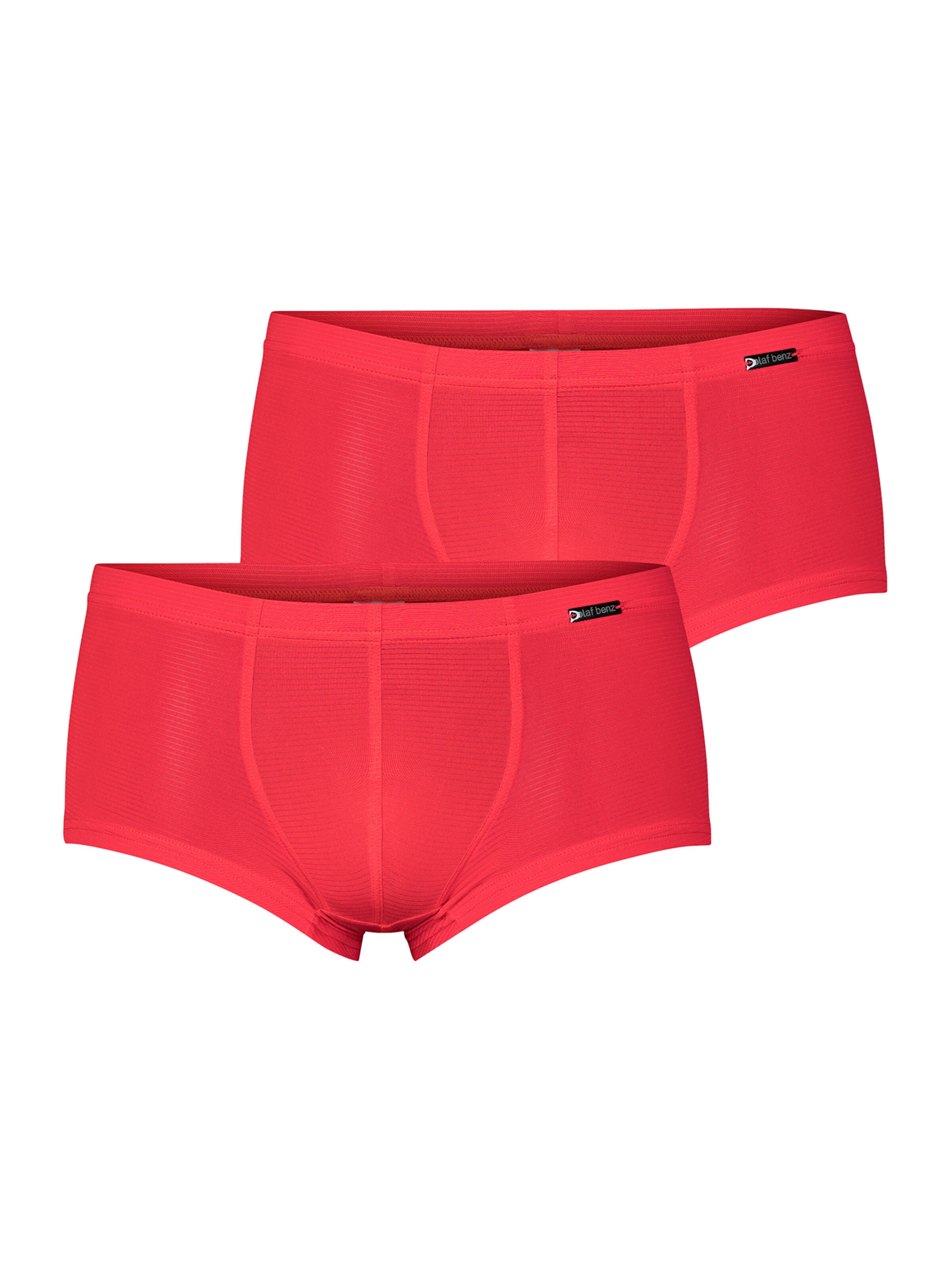 Olaf Benz Retro Pants ' Retropants 'RED 1201' 2-Pack ' in Rot: Vorderseite